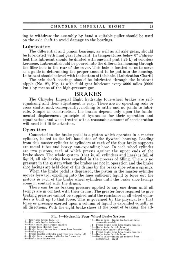 1930 Chrysler Imperial 8 Owners Manual Page 39
